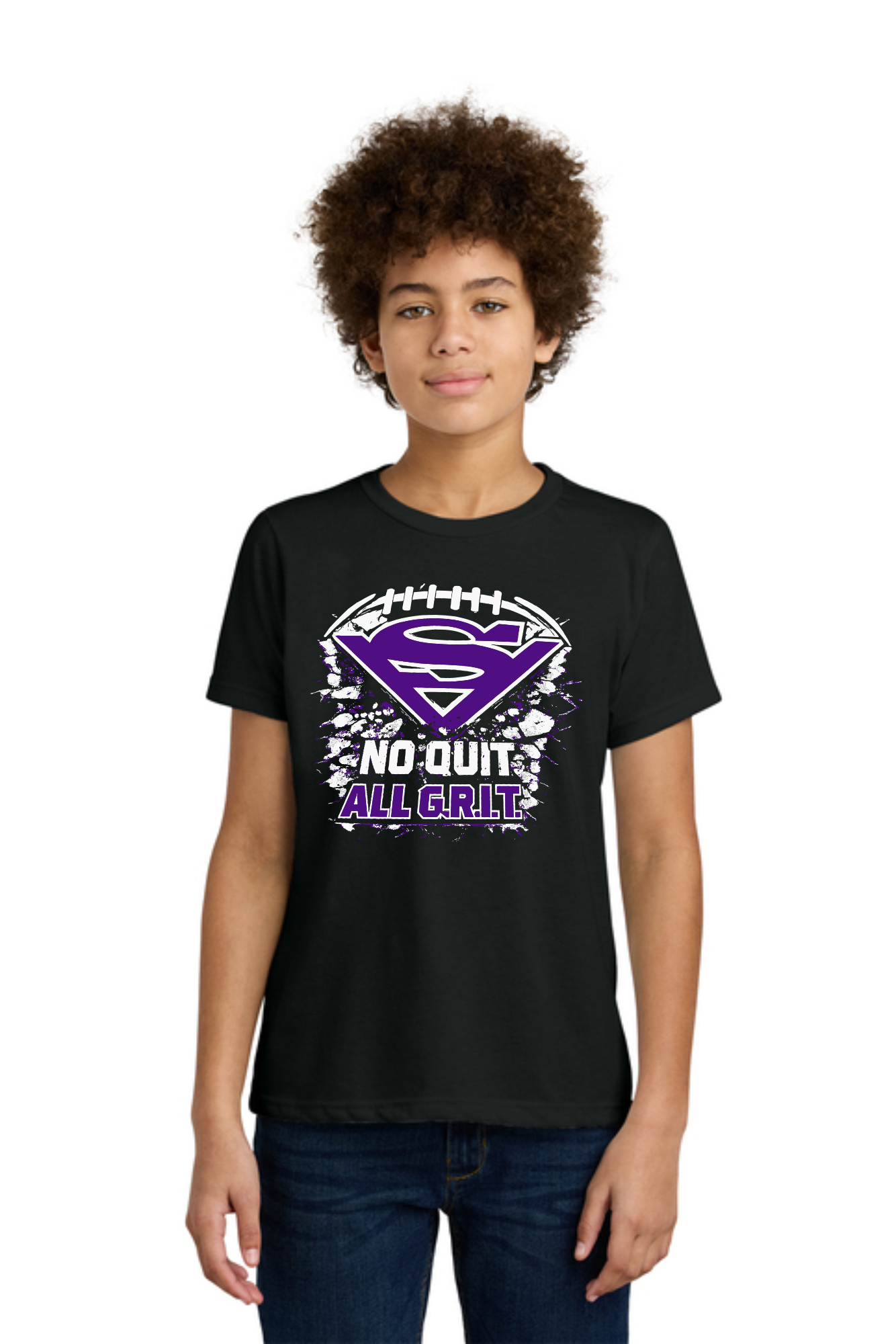 Swan Valley Football Youth Next Level Apparel CVC Tee