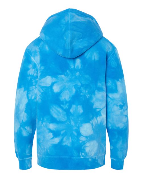 Back Product Tie Dye Aqua Blue