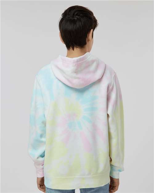 Back Model Tie Dye Sunset Swirl