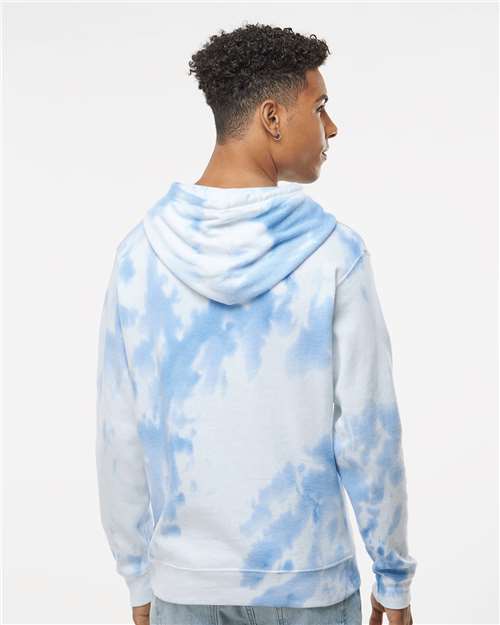Back Model Periwinkle Tie Dye