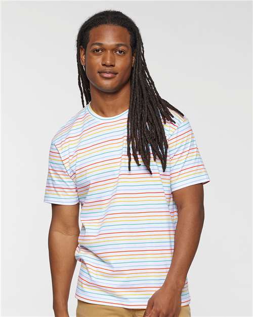 Model Rainbow Stripe