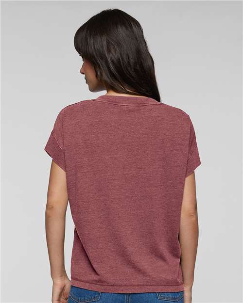 Back Model Washed Rouge