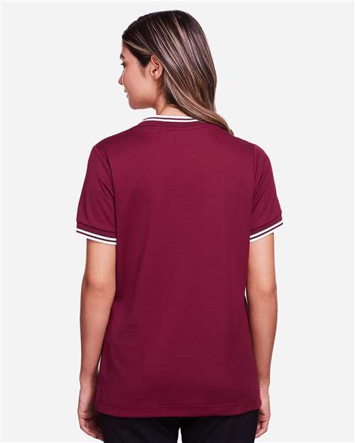 Back Model Burgundy/ White