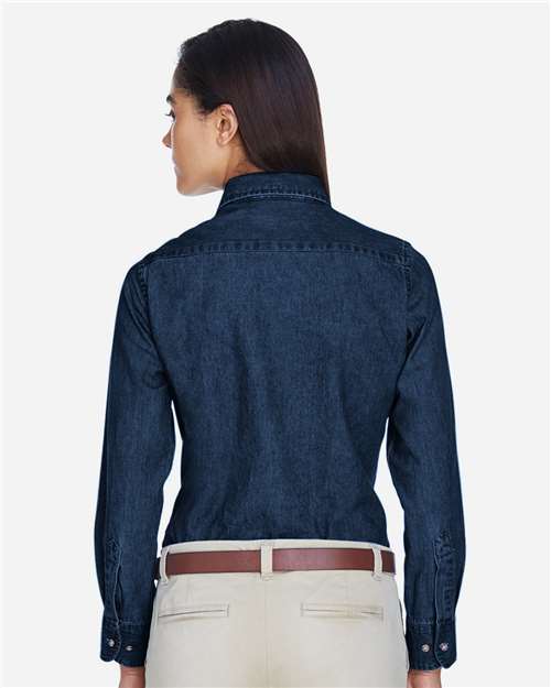 Back Model Dark Denim