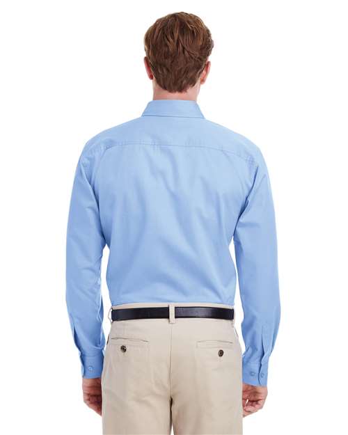 Back Model Industry Blue