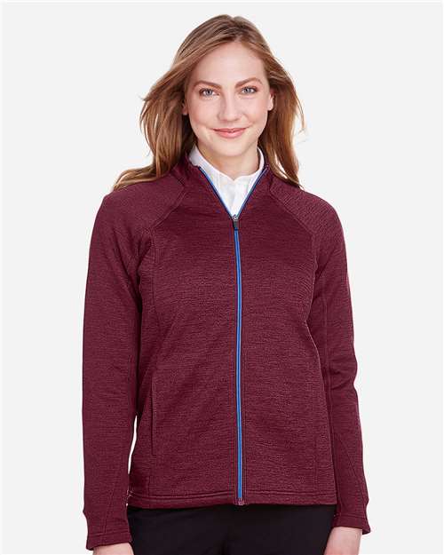 Model Burgundy Heather/ Olympic Blue