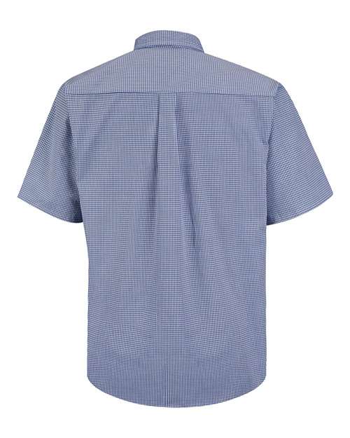 Back Product White/ Blue Plaid