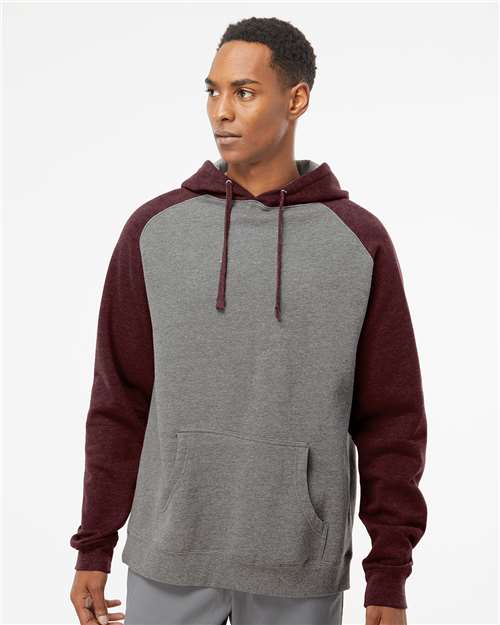 Model Gunmetal Heather/ Burgundy Heather
