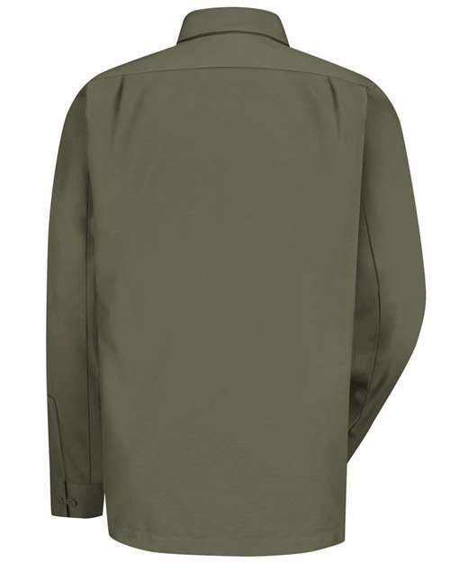 Back Product Olive Green
