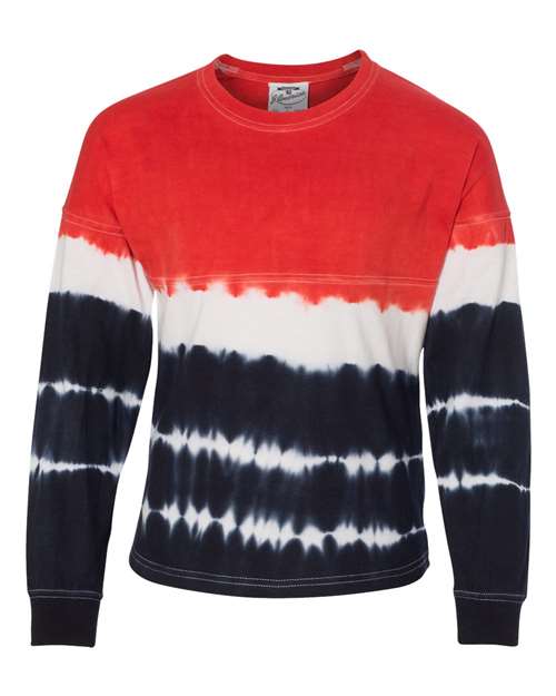 Product Red/ Navy Tie-Dye