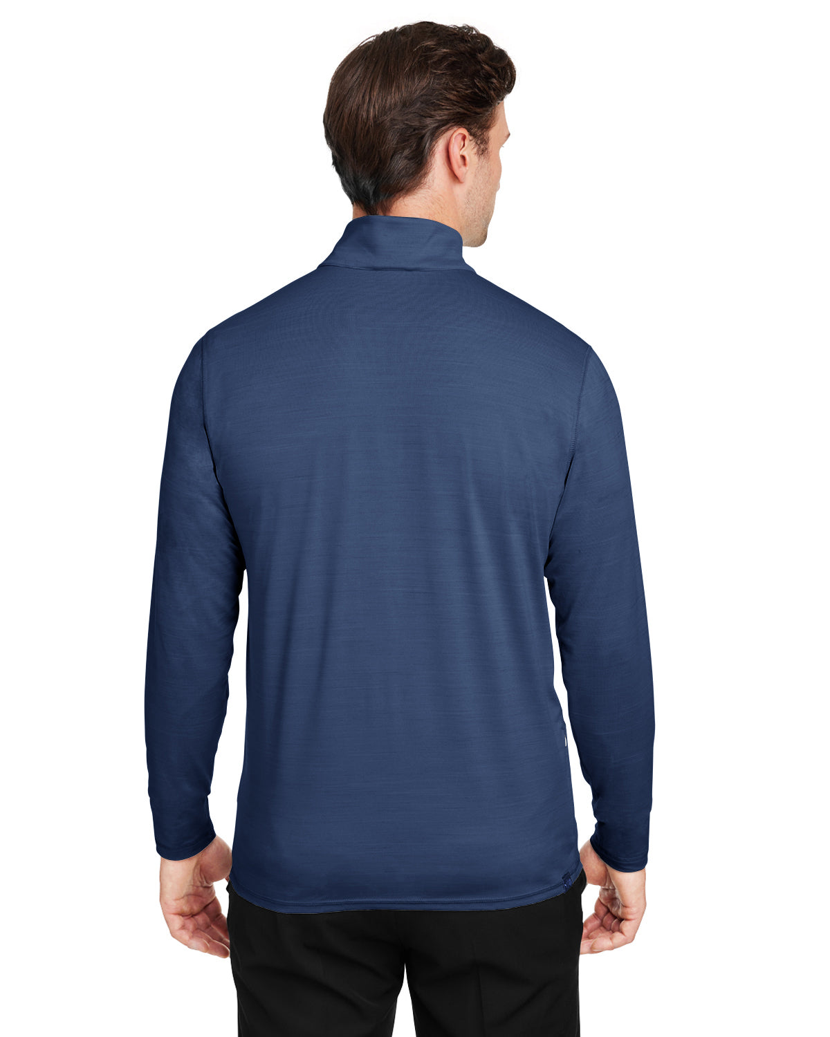 Back Model Navy Blazer Heather
