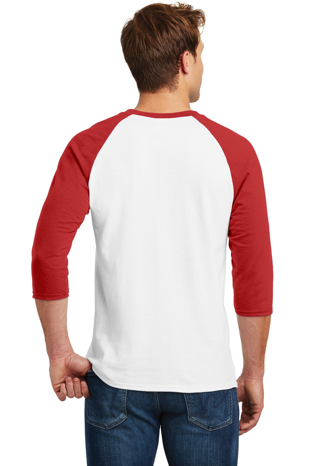 Back Model White/ Red