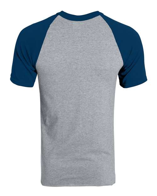 Back Product Athletic Heather/ Navy