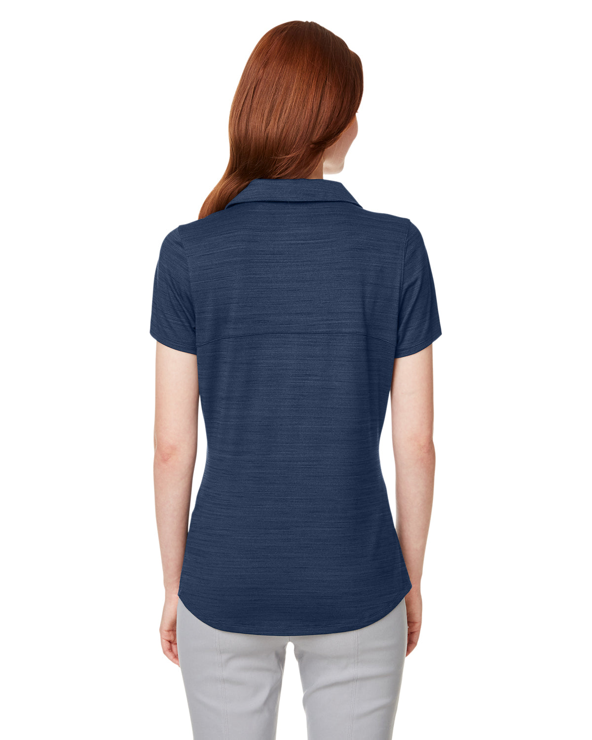 Back Model Navy Blazer Heather