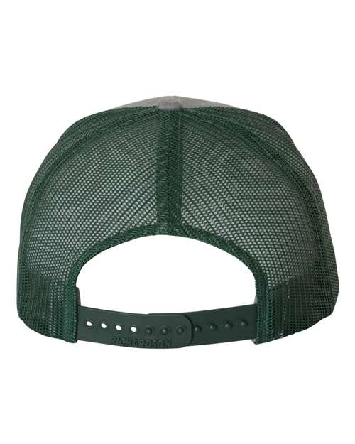 Back Product Heather Grey/ Dark Green