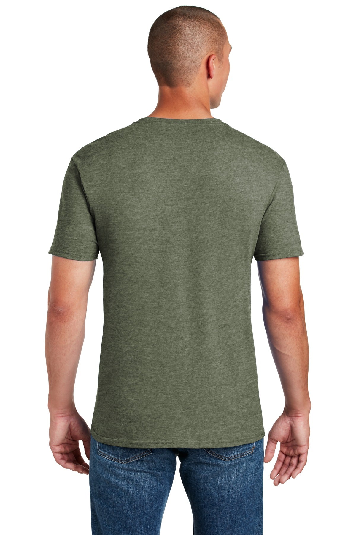 Back Model Heather Military Green