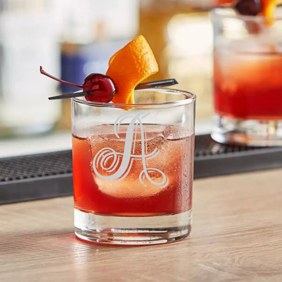 Old Fashioned - Rocks Glass - Monogram