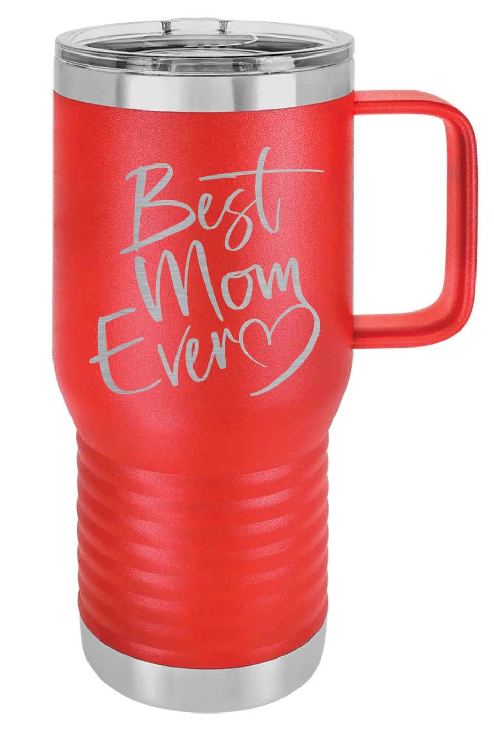 Cute & Funny Mom Themed Engraved Travel Mugs - High Quality Double Walled Vacuum Insulated - 15, 20 & 40 Ounce Capacity