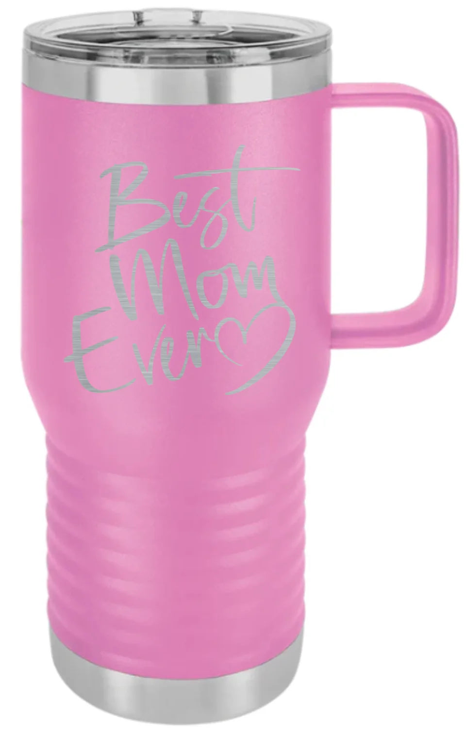 Cute & Funny Mom Themed Engraved Travel Mugs - High Quality Double Walled Vacuum Insulated - 15, 20 & 40 Ounce Capacity