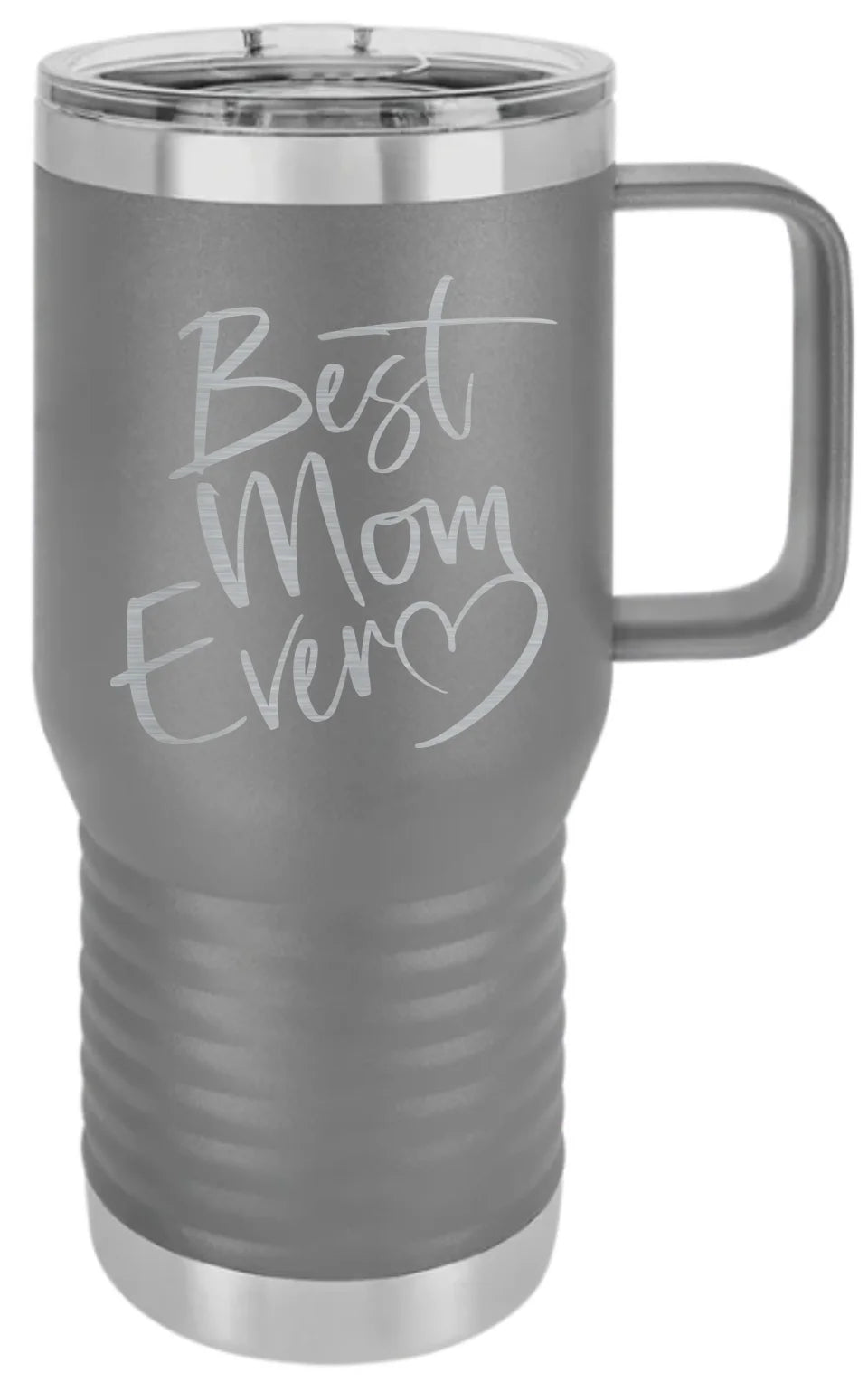 Cute & Funny Mom Themed Engraved Travel Mugs - High Quality Double Walled Vacuum Insulated - 15, 20 & 40 Ounce Capacity