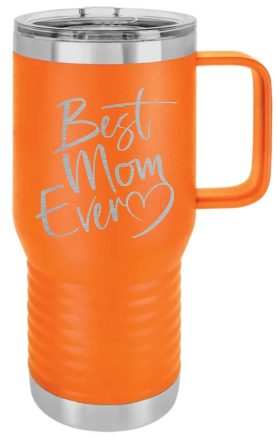 Cute & Funny Mom Themed Engraved Travel Mugs - High Quality Double Walled Vacuum Insulated - 15, 20 & 40 Ounce Capacity