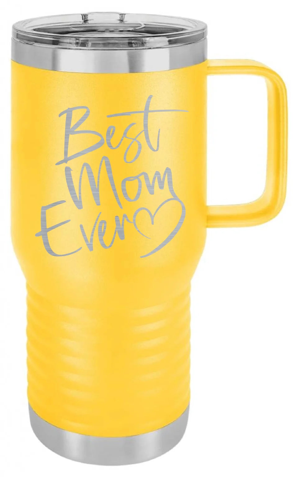 Cute & Funny Mom Themed Engraved Travel Mugs - High Quality Double Walled Vacuum Insulated - 15, 20 & 40 Ounce Capacity
