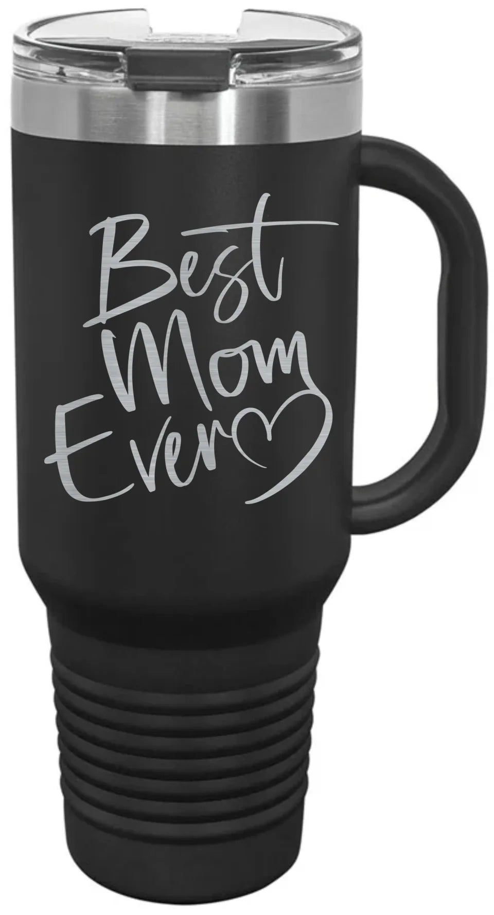 Cute & Funny Mom Themed Engraved Travel Mugs - High Quality Double Walled Vacuum Insulated - 15, 20 & 40 Ounce Capacity