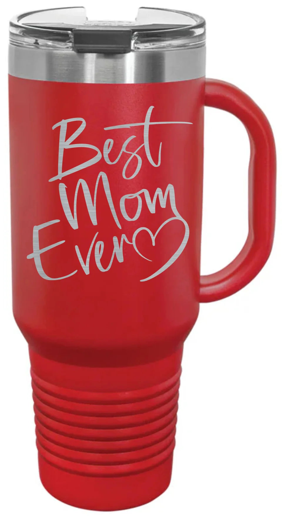 Cute & Funny Mom Themed Engraved Travel Mugs - High Quality Double Walled Vacuum Insulated - 15, 20 & 40 Ounce Capacity