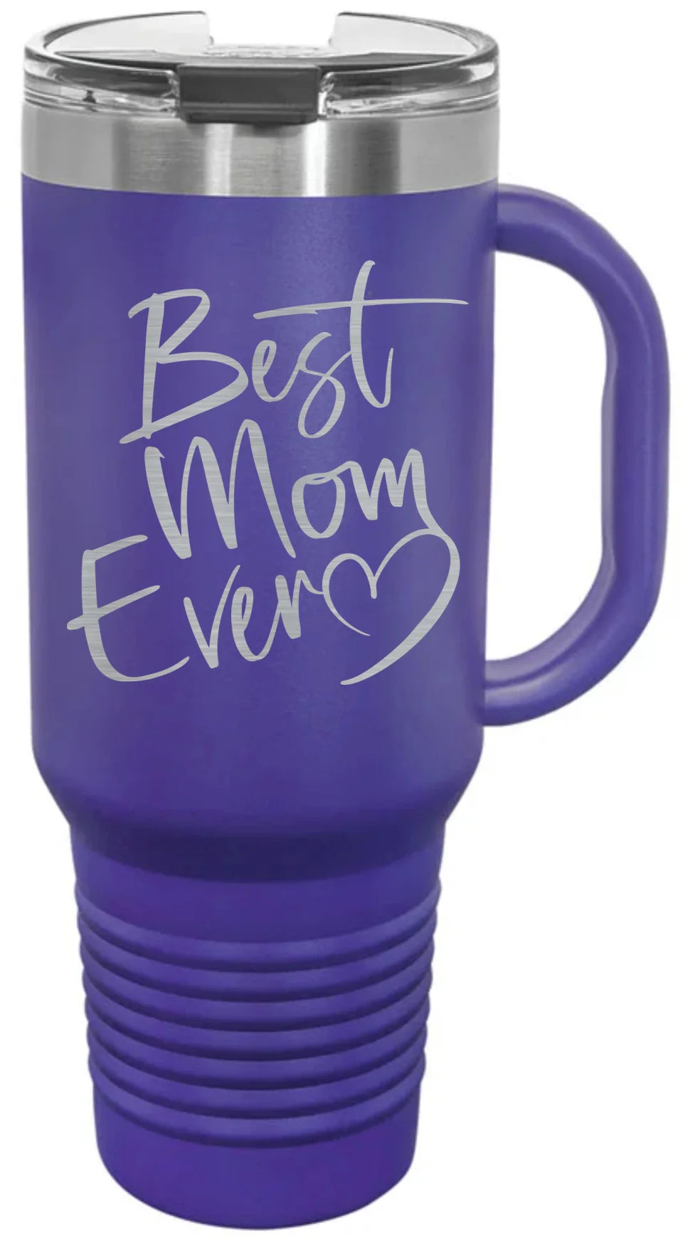 Cute & Funny Mom Themed Engraved Travel Mugs - High Quality Double Walled Vacuum Insulated - 15, 20 & 40 Ounce Capacity