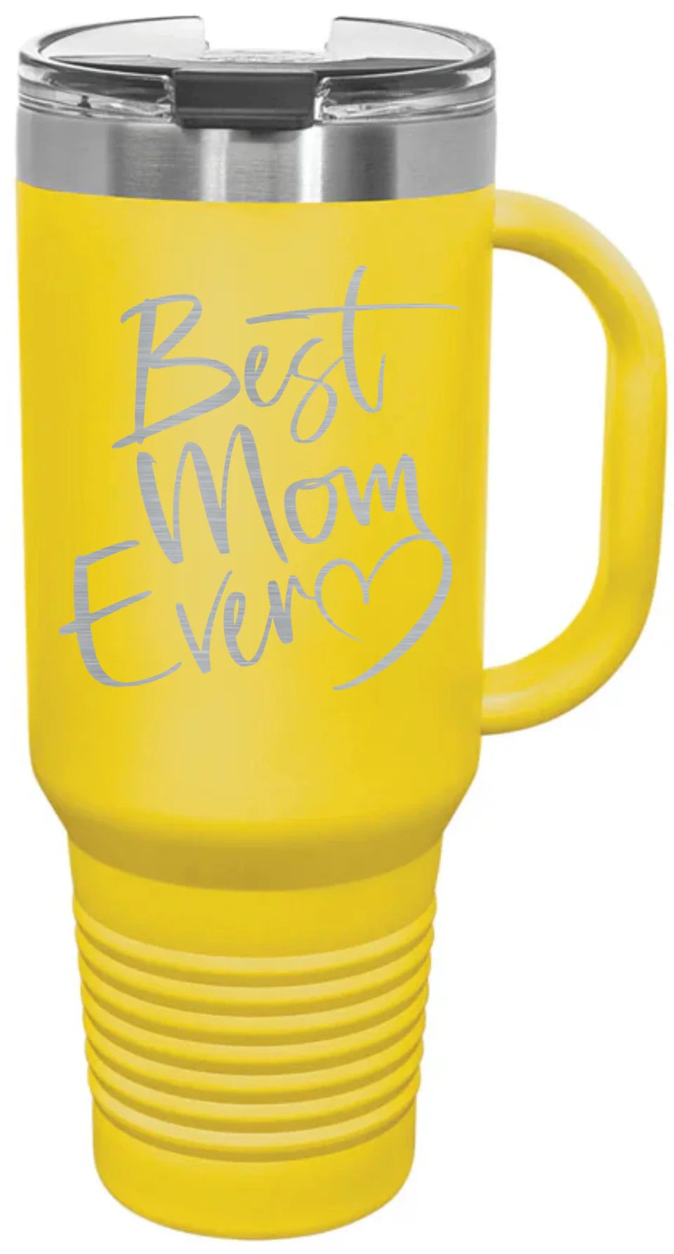 Cute & Funny Mom Themed Engraved Travel Mugs - High Quality Double Walled Vacuum Insulated - 15, 20 & 40 Ounce Capacity