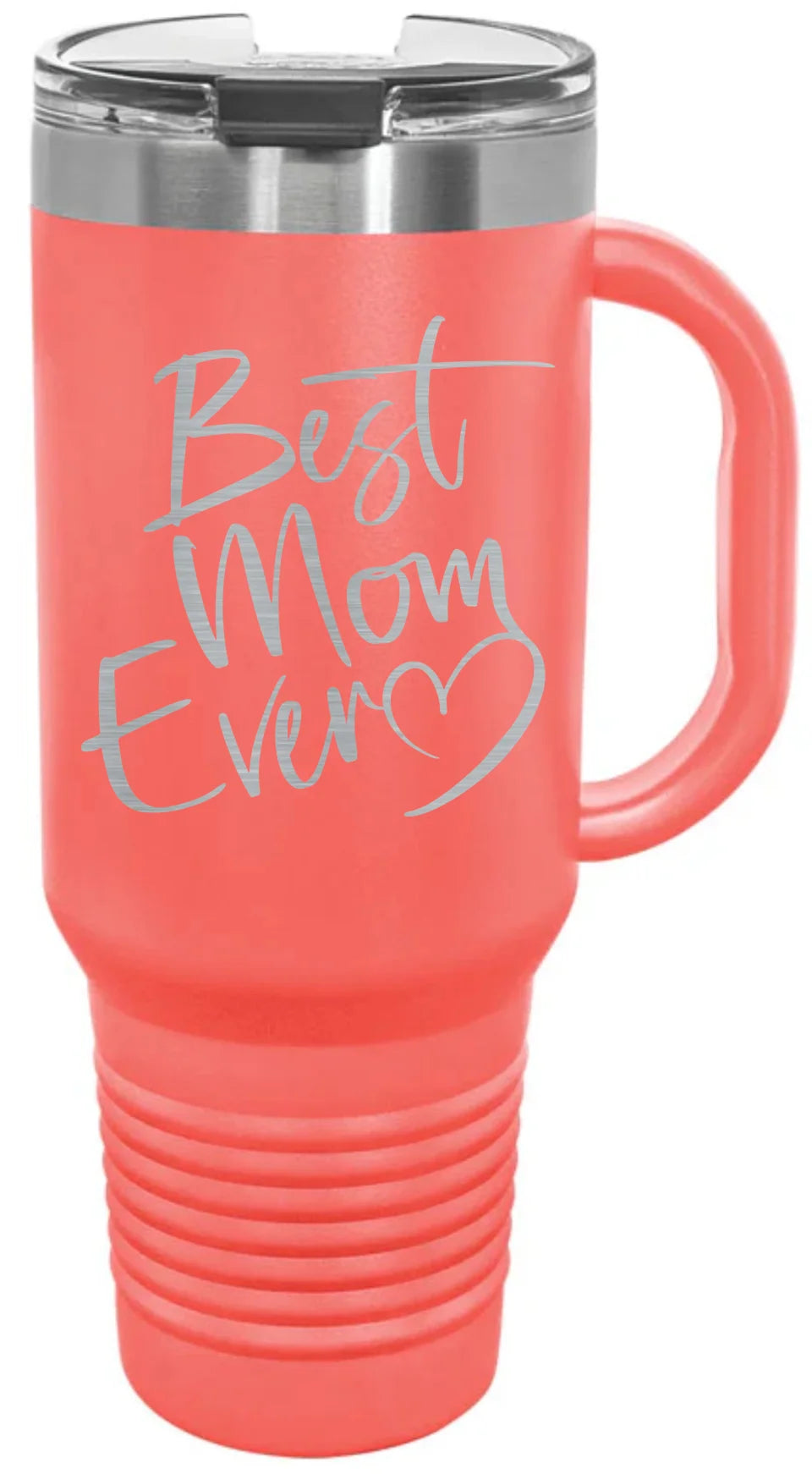 Cute & Funny Mom Themed Engraved Travel Mugs - High Quality Double Walled Vacuum Insulated - 15, 20 & 40 Ounce Capacity