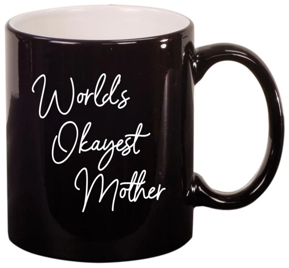 Cute & Funny Mom Themed Coffee Mugs In 5 Colors