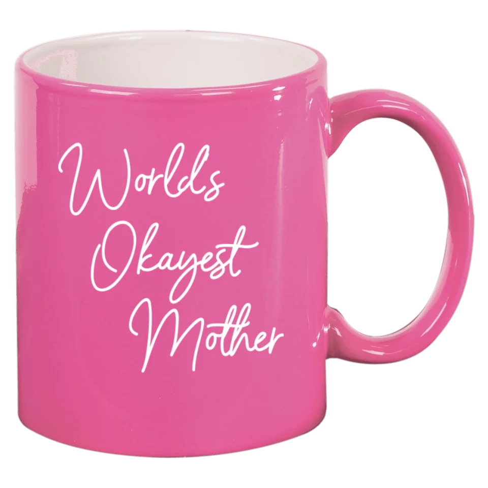 Cute & Funny Mom Themed Coffee Mugs In 5 Colors