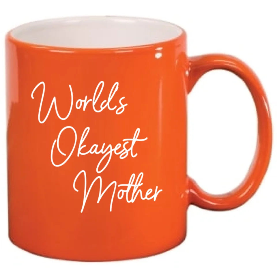 Cute & Funny Mom Themed Coffee Mugs In 5 Colors