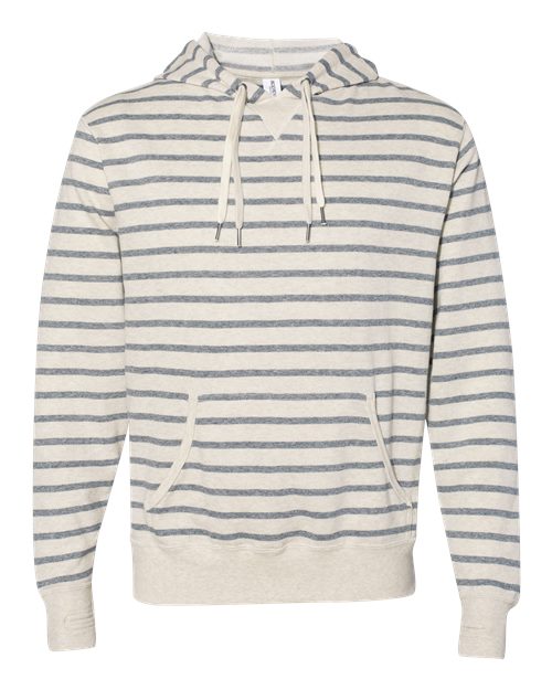 Product Oatmeal Heather/ Salt & Pepper Stripe