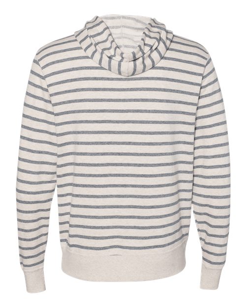 Back Product Oatmeal Heather/ Salt & Pepper Stripe