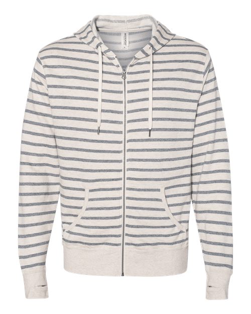 Product Oatmeal Heather/ Salt & Pepper Stripe