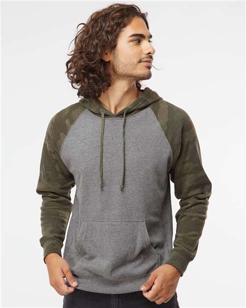 Model Nickel Heather/ Forest Camo