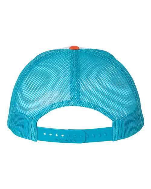 Back Product White/ Blue Hawaiin/ Pale Orange