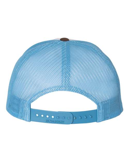 Back Product White/ Columbia Blue/ Brown