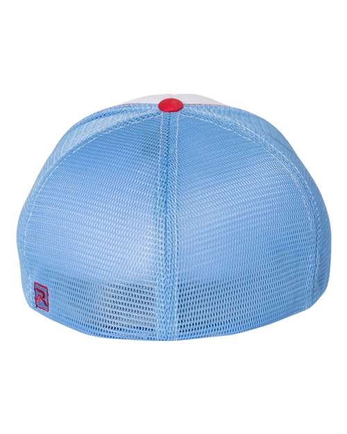 Back Product White/ Columbia Blue/ Red Tri
