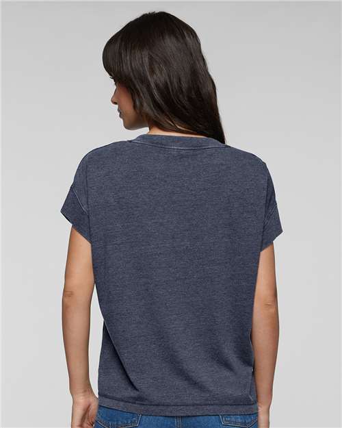 Back Model Washed Navy