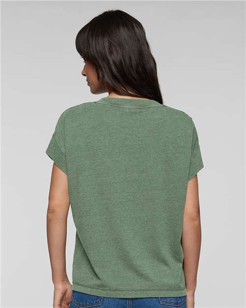 Back Model Washed Basil