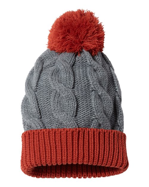 Back Product Heather Grey/ Rust