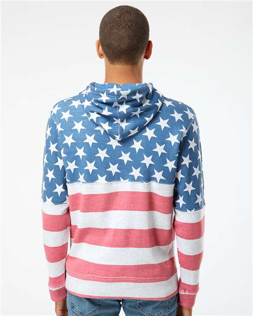 Back Model Stars & Stripes Triblend