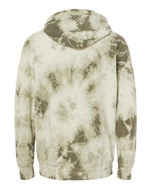 Back Product Tie Dye Olive