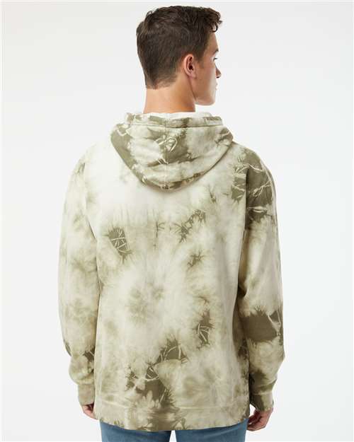 Back Model Tie Dye Olive