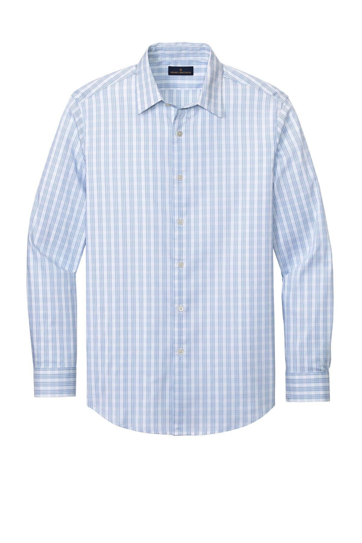 Product White/ Newport Blue Grid Check