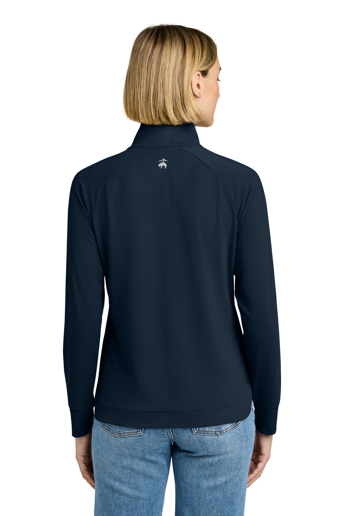 Back Model Navy Blazer