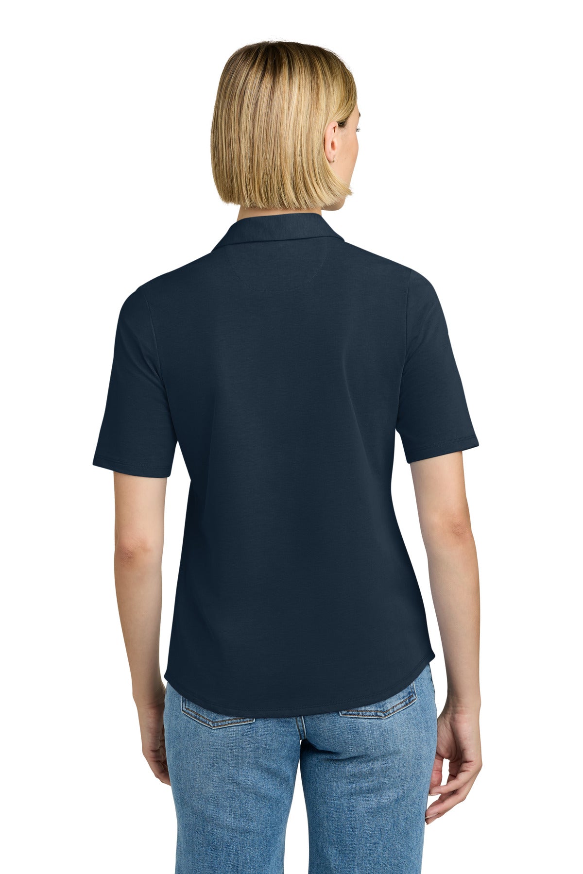 Back Model Navy Blazer